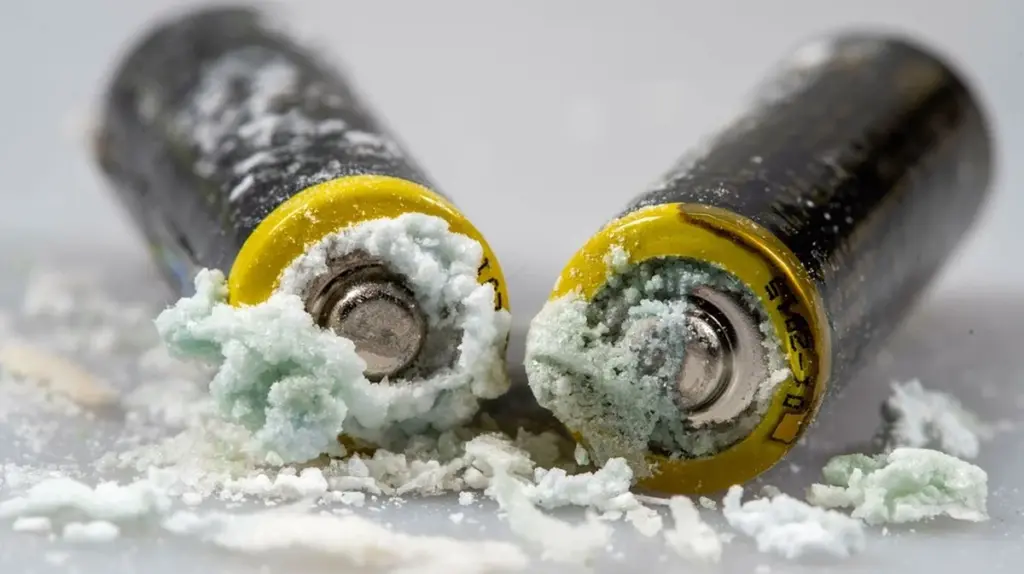 Der große Batterien-Irrtum: Warum Sie ausgelaufene Kristalle NIE mit bloßen Händen berühren dürfen