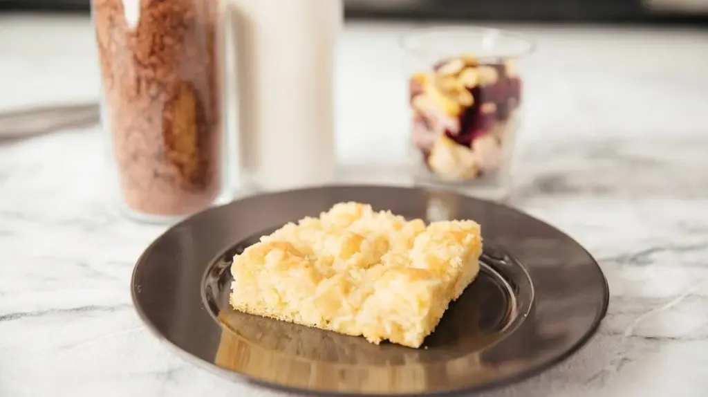 Drei Minuten für den perfekten Streuselkuchen, den ganz Österreich liebt