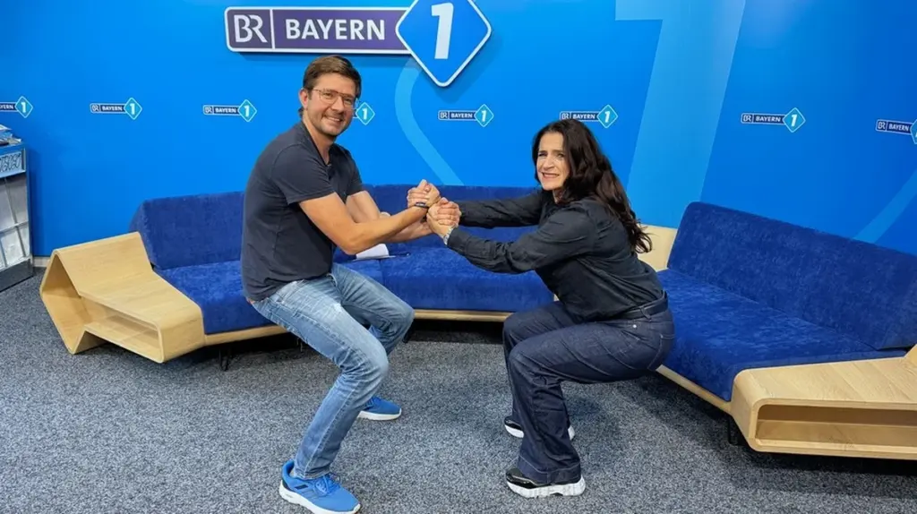 Melitta oder Philipp: Wer hält der "Abfahrtshocke" länger stand?