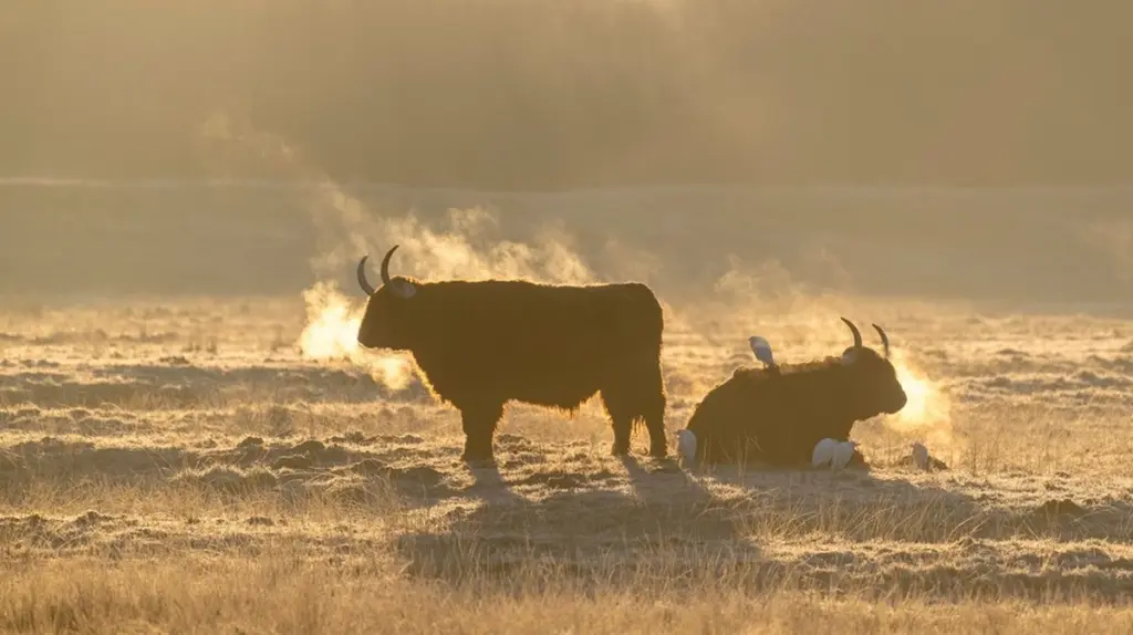 Warum Kühe im Winter freiwillig im Schnee stehen: Das steckt hinter dem Geheimnis | Bayern 1