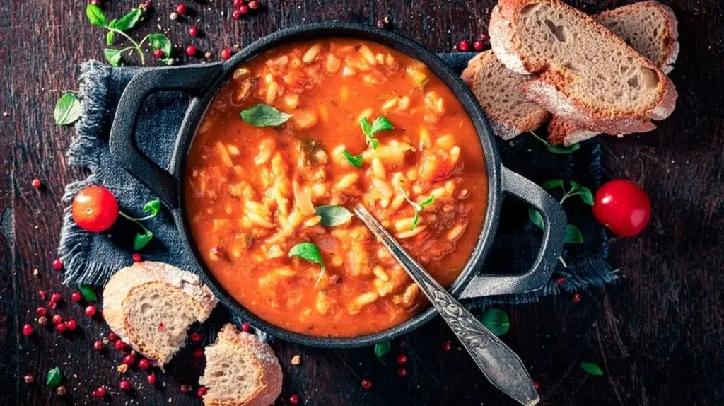 Warum österreichische Köche Lasagneplatten in die Winter-Minestrone geben