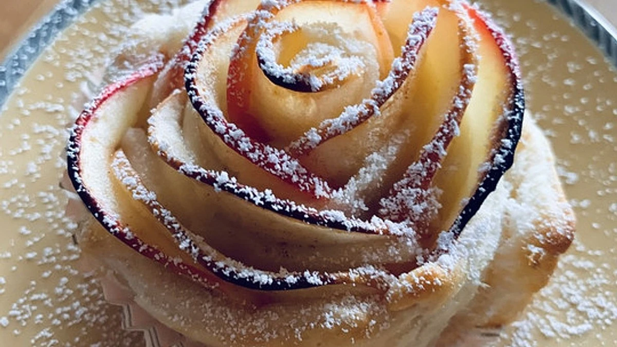 Die Apfel-Zimt-Rose: Wie Blätterteig zum Kunstwerk wird - image 2